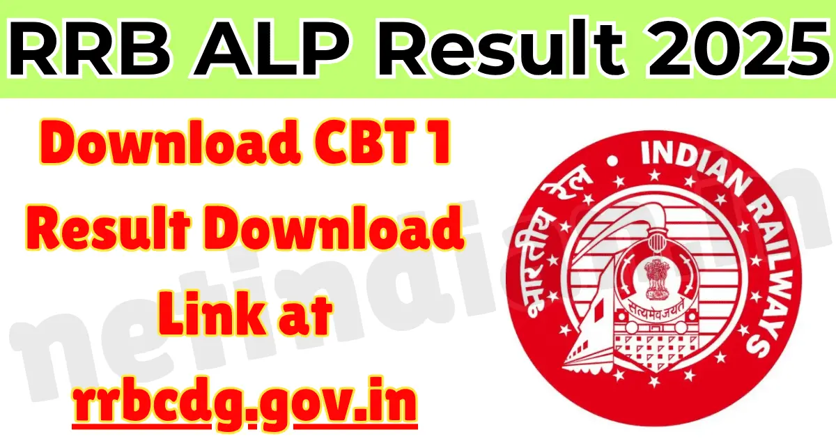 RRB ALP Result 2025 