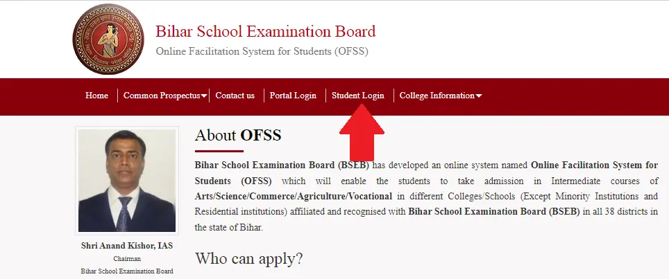 OFSS 11th Admission 3rd Merit List