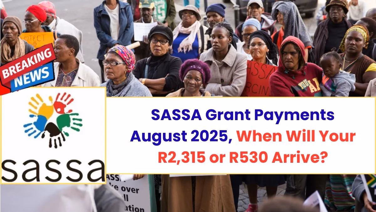 SASSA Grant Payments August 2025
