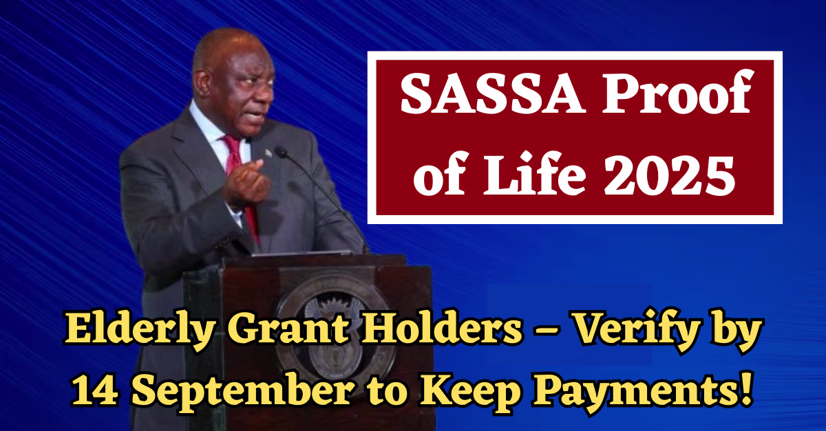 SASSA Proof of Life 2025