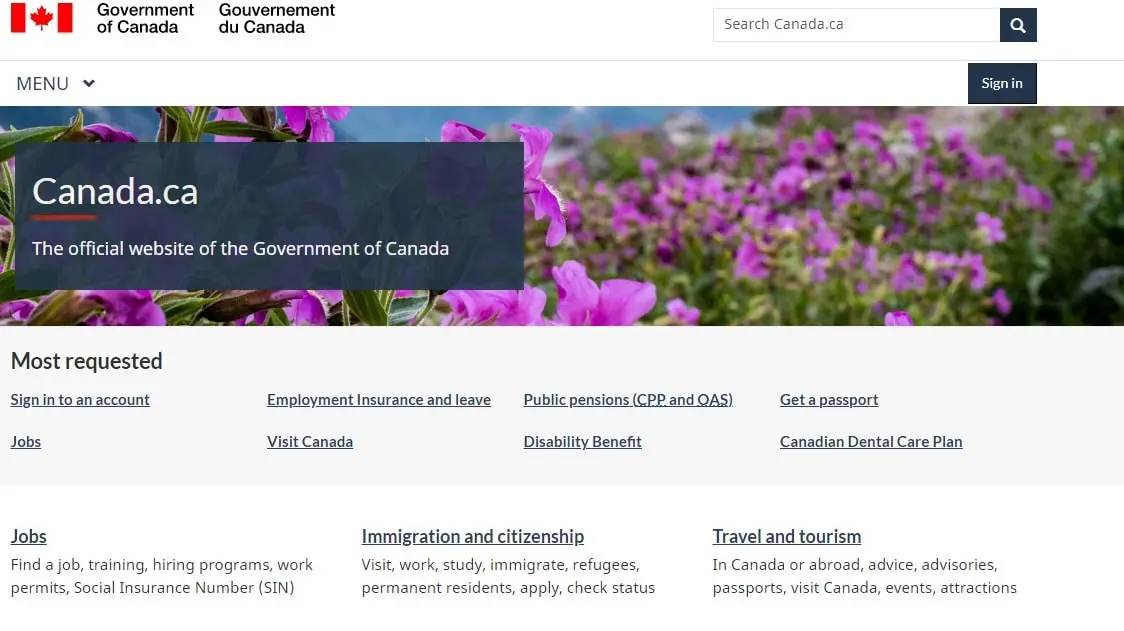 Canada CRA Payment
