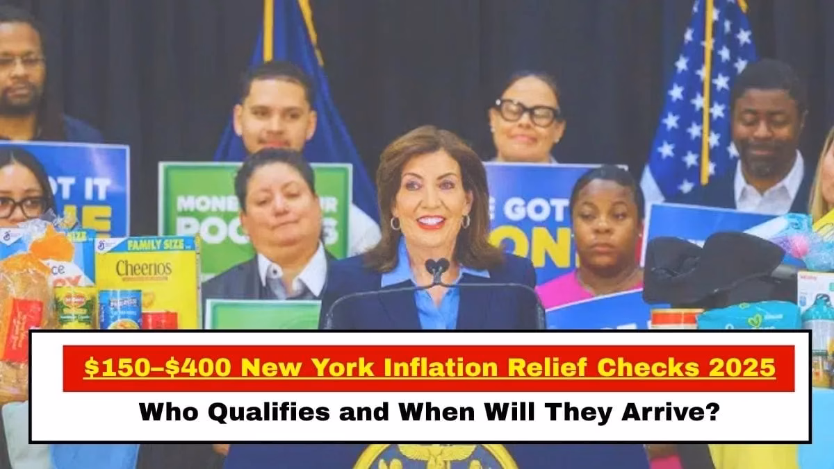 400 New York Inflation Relief Checks 2025