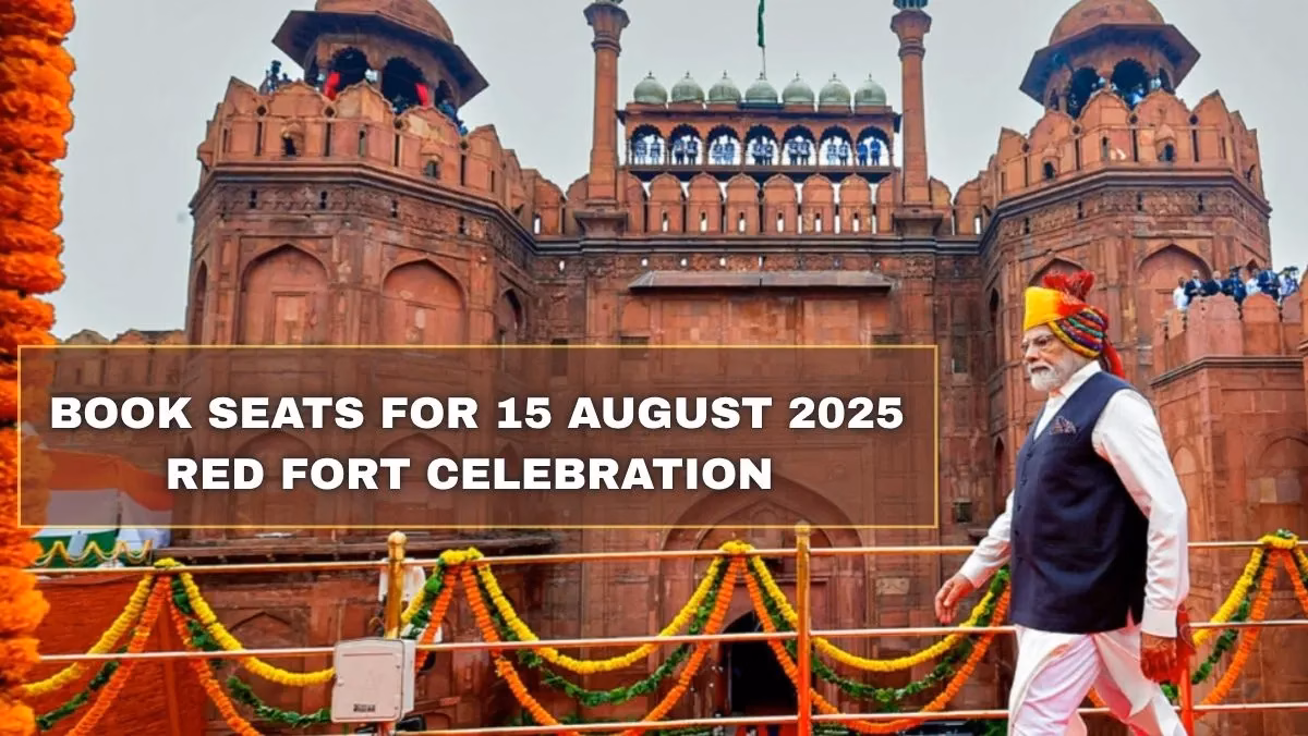 Book Seats for 15 August 2025 Red Fort Celebration