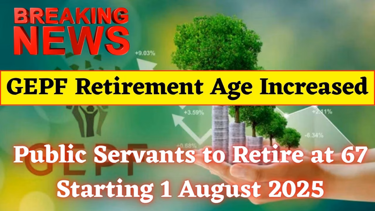 GEPF Retirement Age Increased