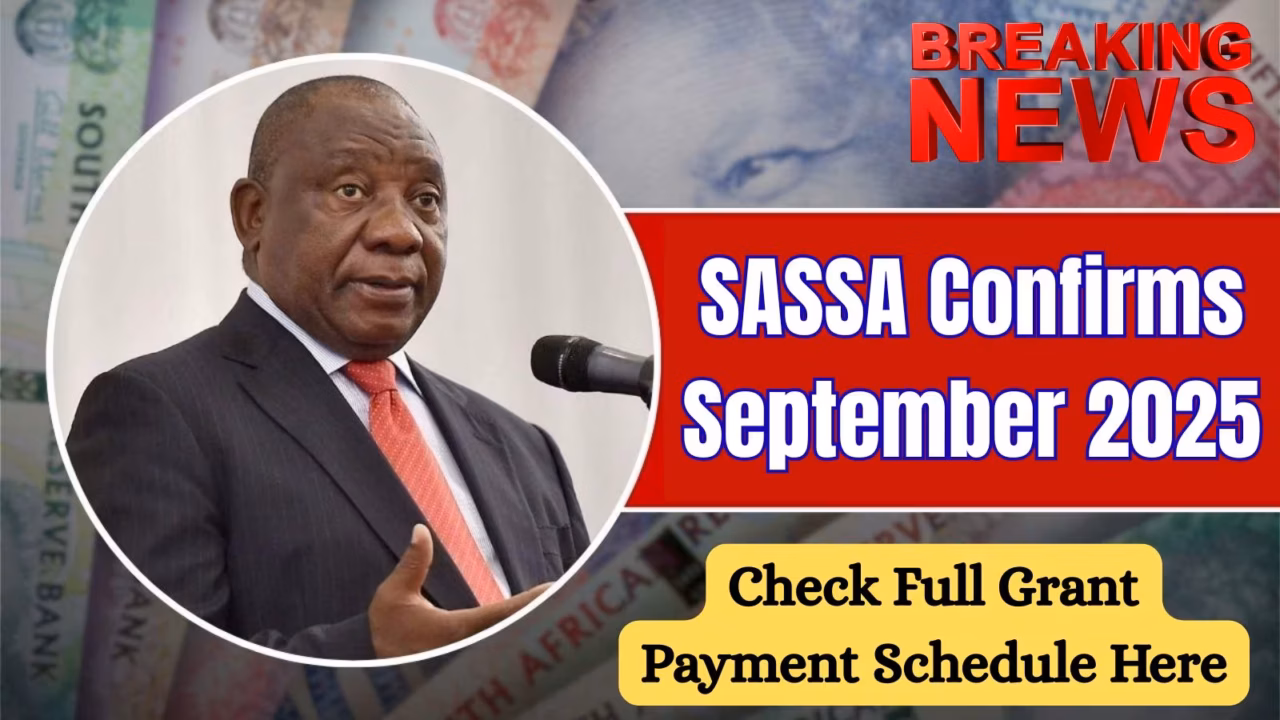 SASSA Confirms September 2025